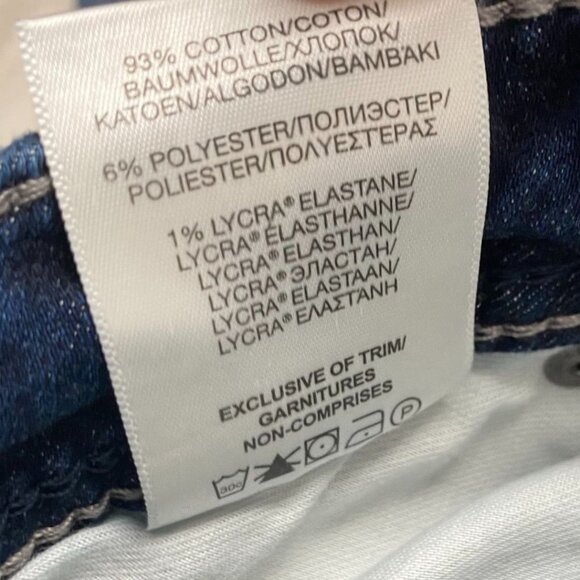 Silver Jeans Men's Jeans 33x29 Straight-Leg Mid-Rise Stretch Denim Sam - Picture 7 of 12